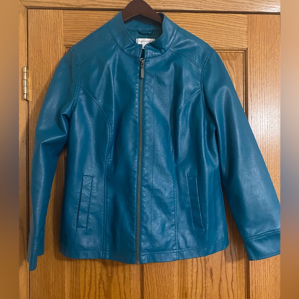 Christopher & Banks - Faux Leather Jacket - Size L